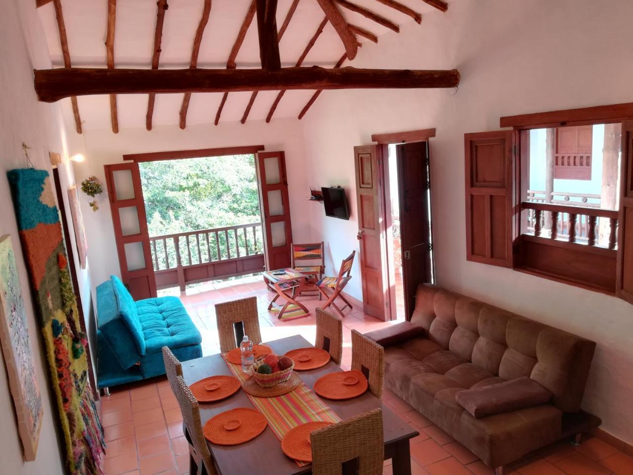 Casona El Retiro Barichara Apartment ภายนอก รูปภาพ